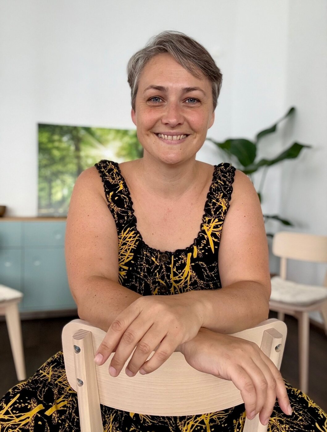 Dana Gutjahr in ihrer Praxis in Heddesheim.